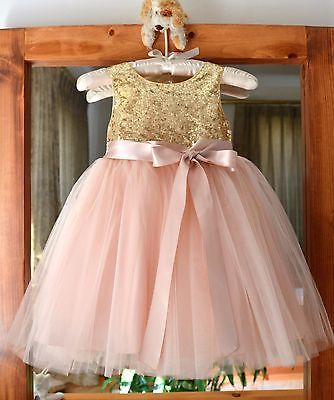 rose gold dress girls Kids Prom Dress, Sparkly Flower Girl Dress, Flower Girl Dresses For Weddings, Vestido De Festa, on Luulla elegant rose gold dress