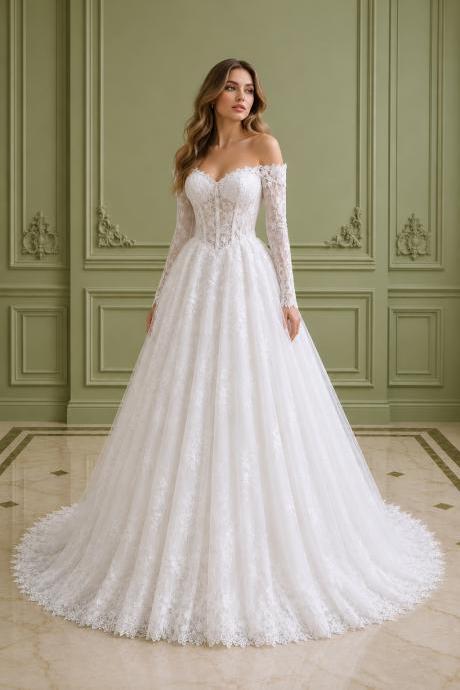 flowy maxi dress for wedding Tulle A Line Strapless Sweetheart Neck Bohemian Dresses, PW434 Stylish and fashionmake you more attractive It can be washed Elegant Lace Chiffon Vintage Flowy