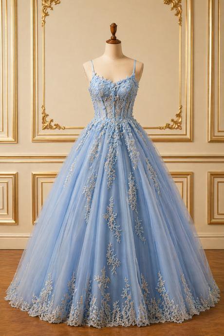 sachin and babi light blue dress Colors 3714 Fitted Long Formal Evening Prom Dress